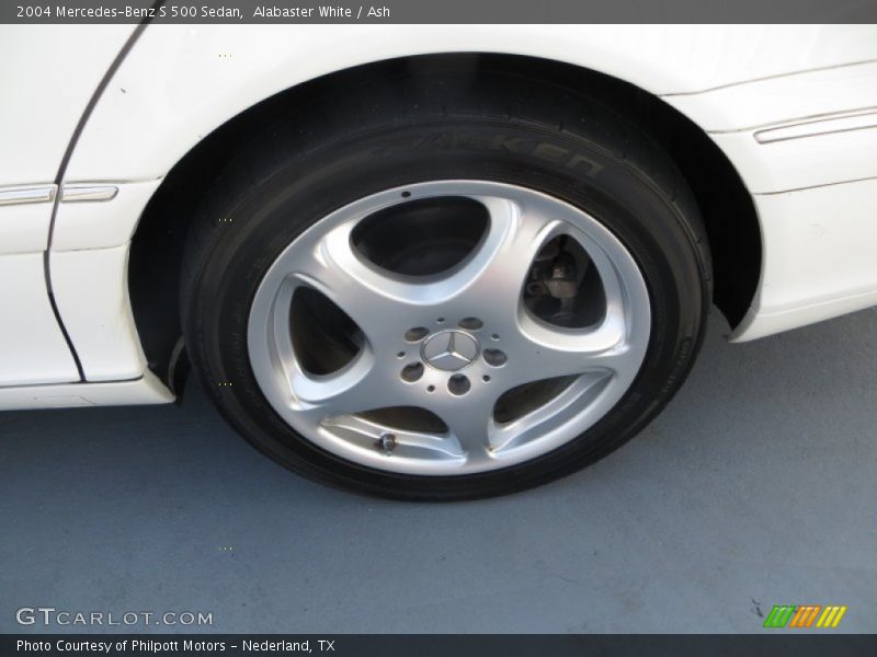 Alabaster White / Ash 2004 Mercedes-Benz S 500 Sedan