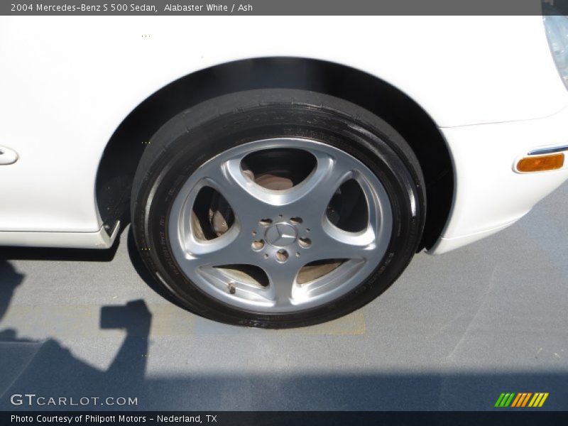 Alabaster White / Ash 2004 Mercedes-Benz S 500 Sedan