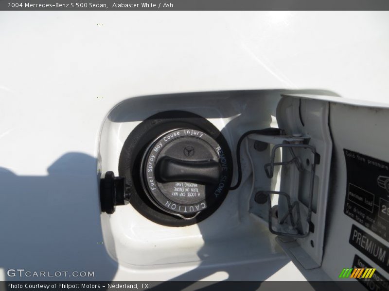 Alabaster White / Ash 2004 Mercedes-Benz S 500 Sedan