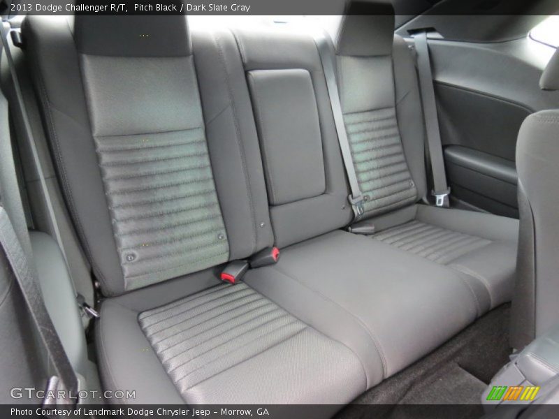 Pitch Black / Dark Slate Gray 2013 Dodge Challenger R/T