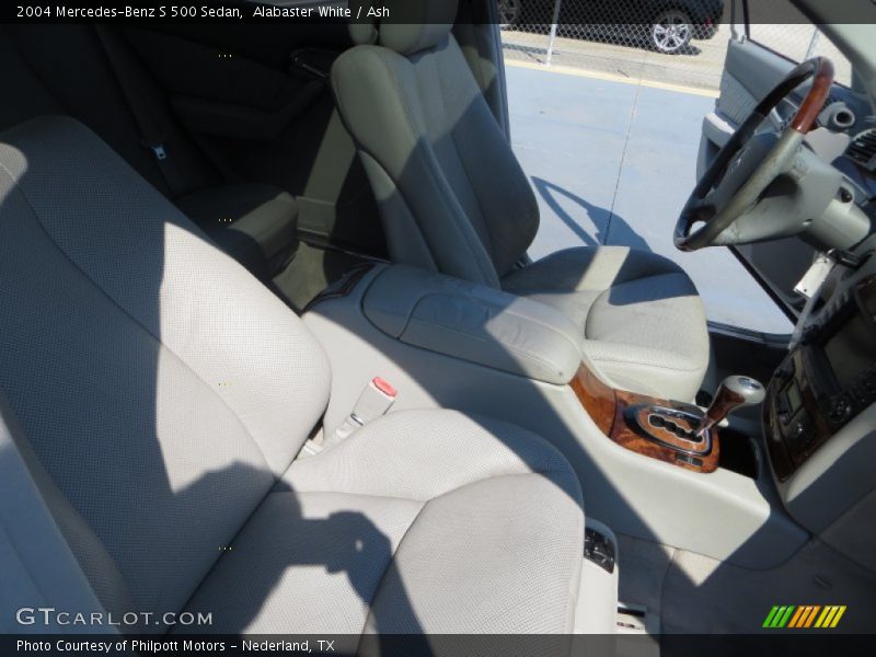 Alabaster White / Ash 2004 Mercedes-Benz S 500 Sedan