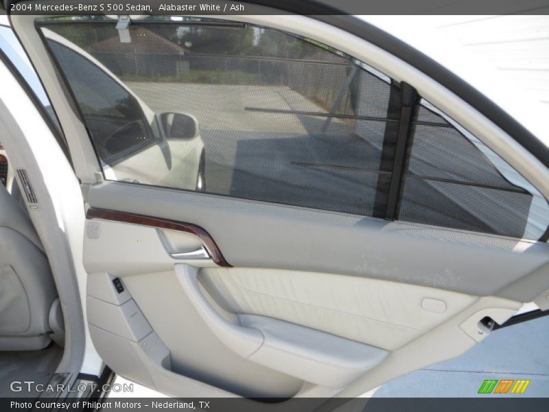 Alabaster White / Ash 2004 Mercedes-Benz S 500 Sedan