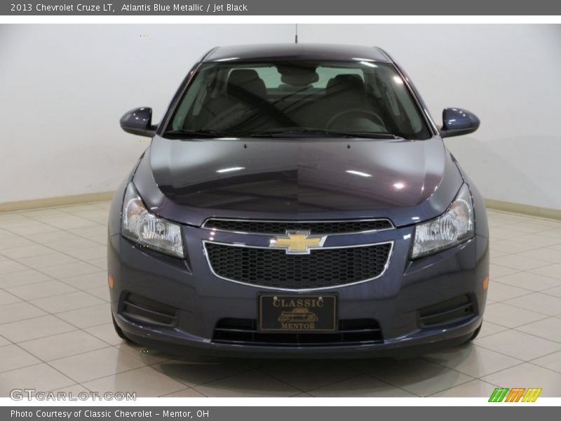 Atlantis Blue Metallic / Jet Black 2013 Chevrolet Cruze LT