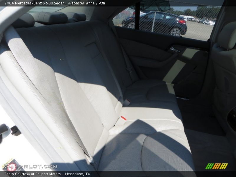 Alabaster White / Ash 2004 Mercedes-Benz S 500 Sedan