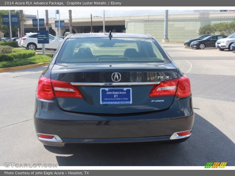 Graphite Luster Metallic / Ebony 2014 Acura RLX Advance Package