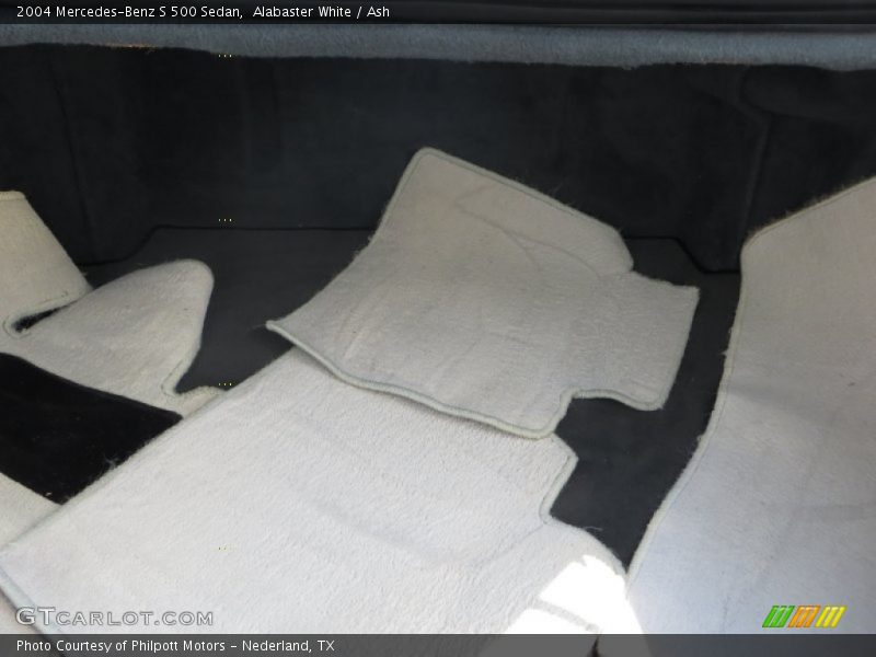 Alabaster White / Ash 2004 Mercedes-Benz S 500 Sedan
