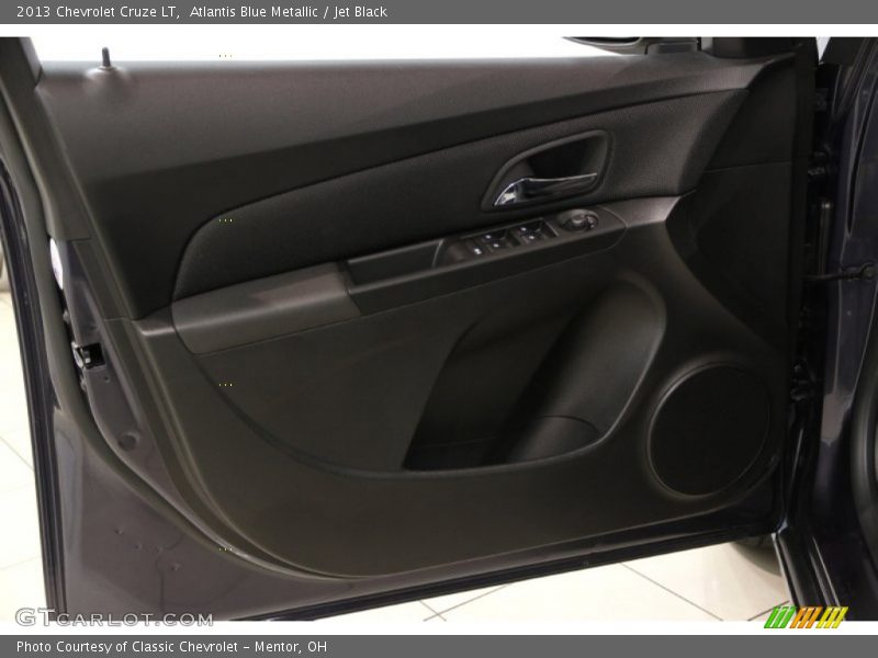 Atlantis Blue Metallic / Jet Black 2013 Chevrolet Cruze LT