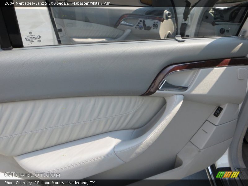 Alabaster White / Ash 2004 Mercedes-Benz S 500 Sedan