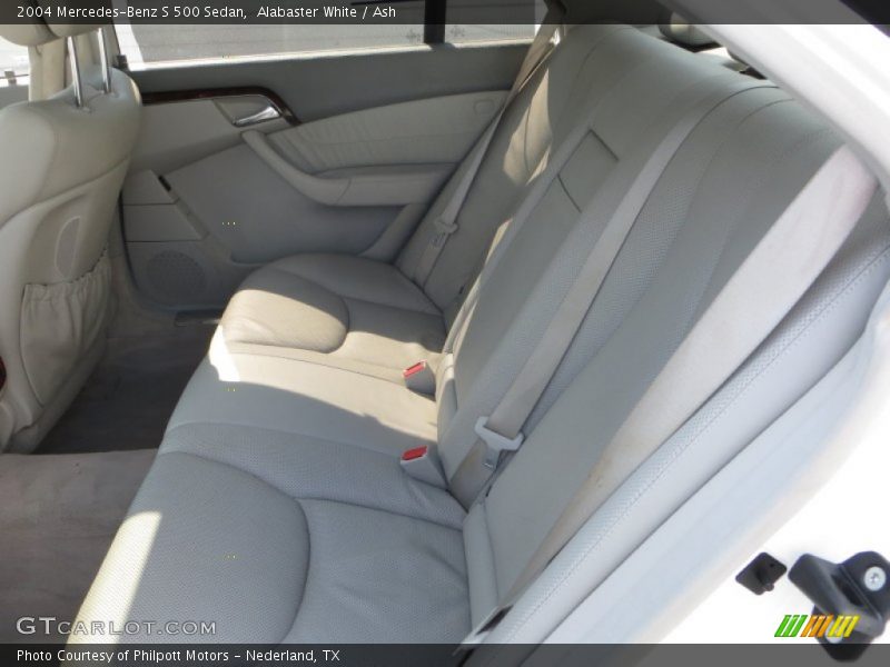 Alabaster White / Ash 2004 Mercedes-Benz S 500 Sedan