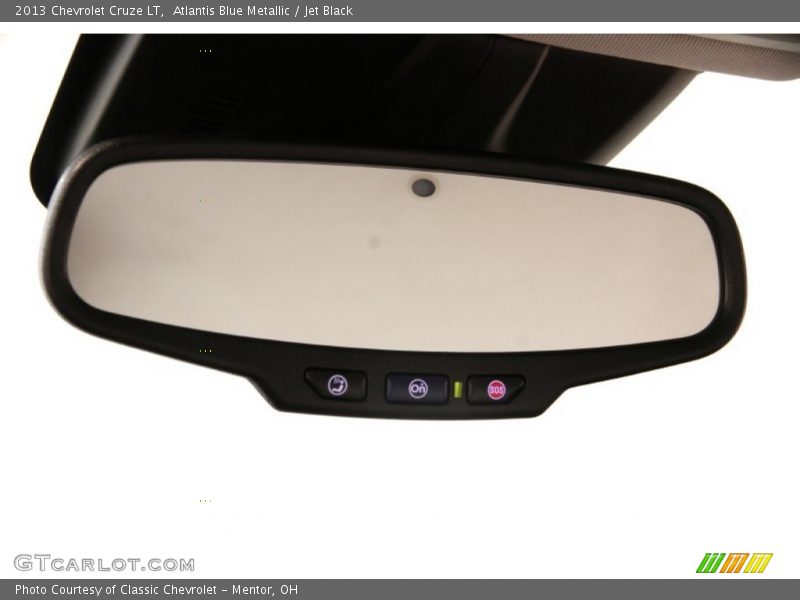Atlantis Blue Metallic / Jet Black 2013 Chevrolet Cruze LT