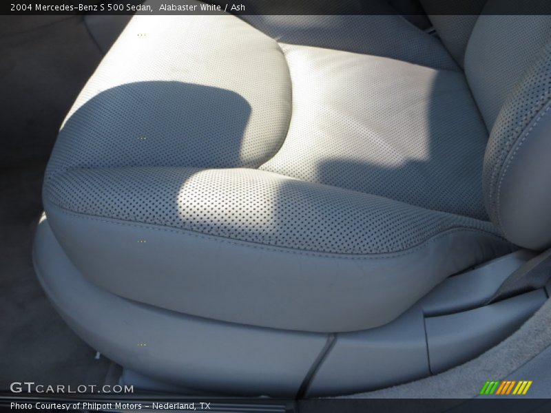 Alabaster White / Ash 2004 Mercedes-Benz S 500 Sedan