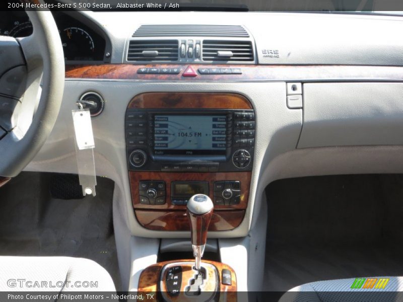 Alabaster White / Ash 2004 Mercedes-Benz S 500 Sedan