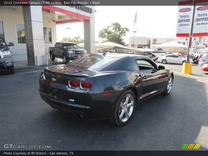 Blue Ray Metallic / Black 2013 Chevrolet Camaro LT/RS Coupe