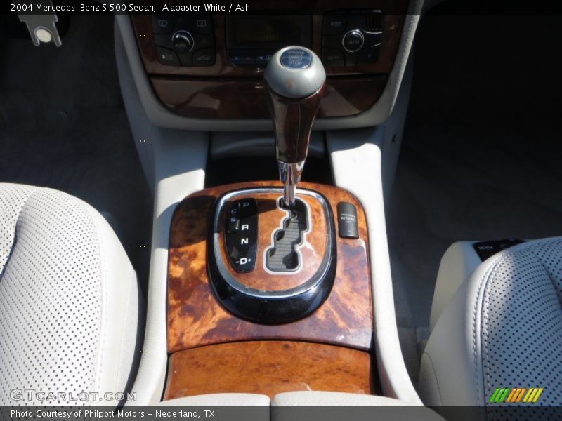Alabaster White / Ash 2004 Mercedes-Benz S 500 Sedan