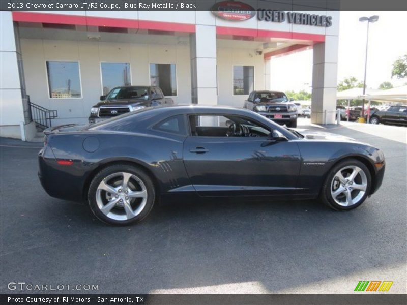 Blue Ray Metallic / Black 2013 Chevrolet Camaro LT/RS Coupe