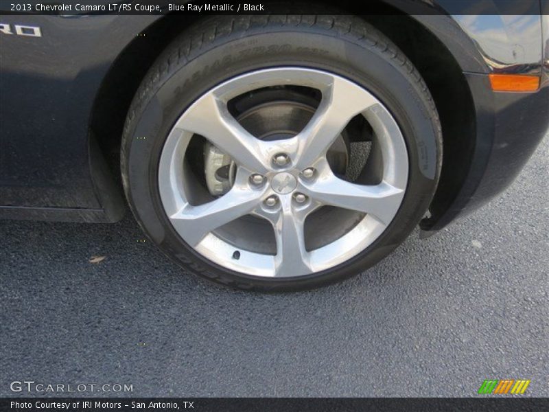 Blue Ray Metallic / Black 2013 Chevrolet Camaro LT/RS Coupe