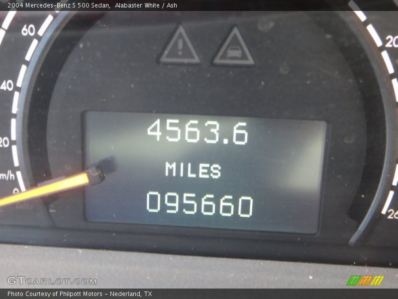Alabaster White / Ash 2004 Mercedes-Benz S 500 Sedan