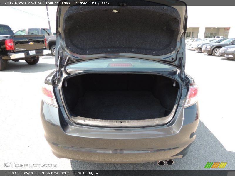 Polished Slate / Black 2012 Mazda MAZDA6 i Touring Sedan