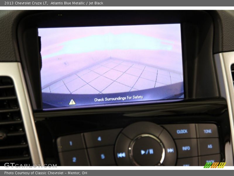 Atlantis Blue Metallic / Jet Black 2013 Chevrolet Cruze LT