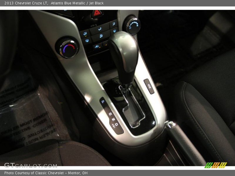 Atlantis Blue Metallic / Jet Black 2013 Chevrolet Cruze LT