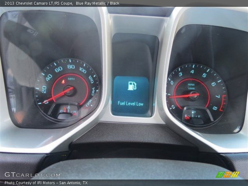 Blue Ray Metallic / Black 2013 Chevrolet Camaro LT/RS Coupe