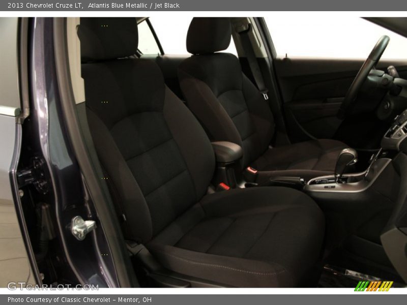 Atlantis Blue Metallic / Jet Black 2013 Chevrolet Cruze LT