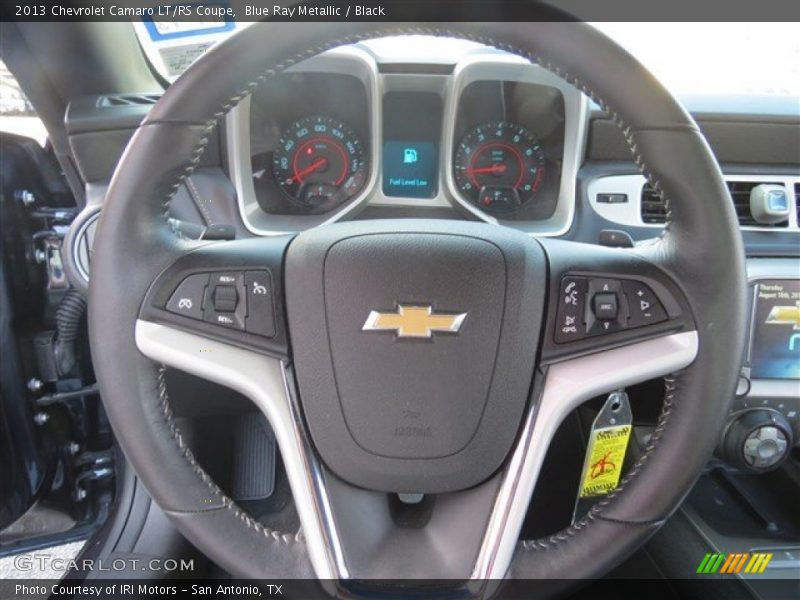 Blue Ray Metallic / Black 2013 Chevrolet Camaro LT/RS Coupe