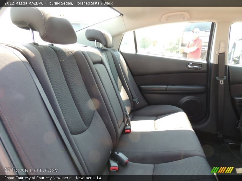 Polished Slate / Black 2012 Mazda MAZDA6 i Touring Sedan