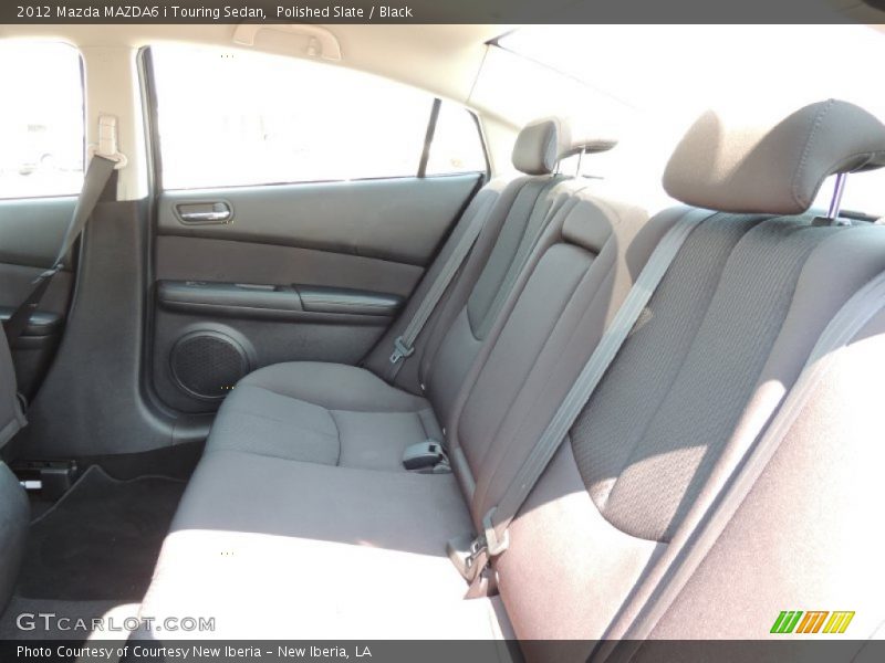 Polished Slate / Black 2012 Mazda MAZDA6 i Touring Sedan
