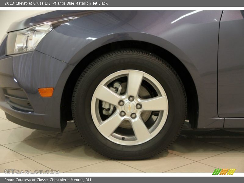 Atlantis Blue Metallic / Jet Black 2013 Chevrolet Cruze LT