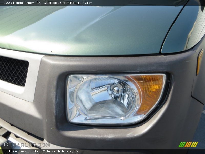 Galapagos Green Metallic / Gray 2003 Honda Element EX