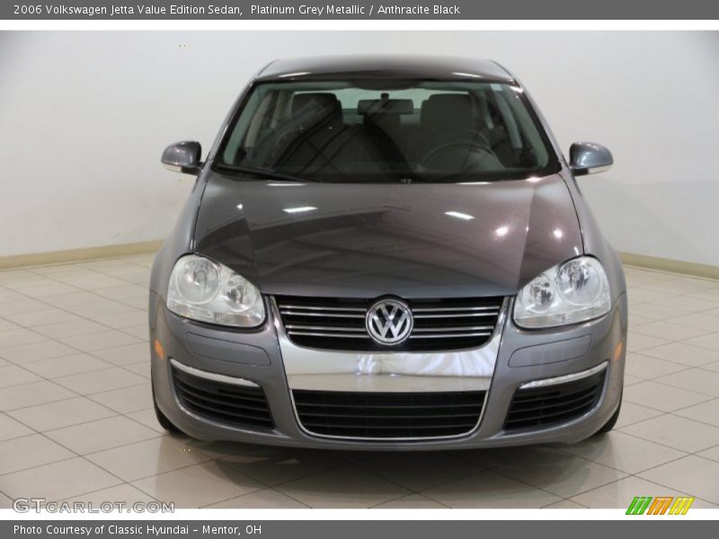 Platinum Grey Metallic / Anthracite Black 2006 Volkswagen Jetta Value Edition Sedan