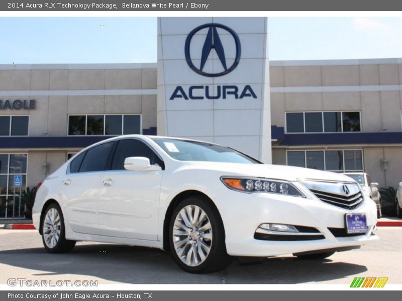 Bellanova White Pearl / Ebony 2014 Acura RLX Technology Package
