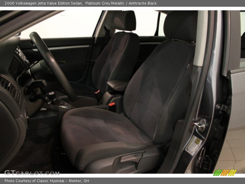Platinum Grey Metallic / Anthracite Black 2006 Volkswagen Jetta Value Edition Sedan