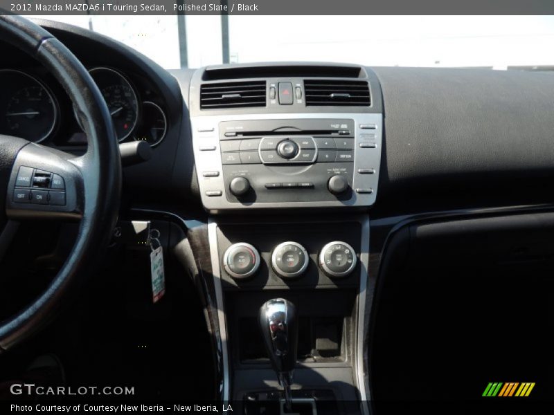 Polished Slate / Black 2012 Mazda MAZDA6 i Touring Sedan
