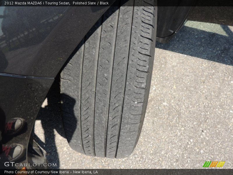 Polished Slate / Black 2012 Mazda MAZDA6 i Touring Sedan