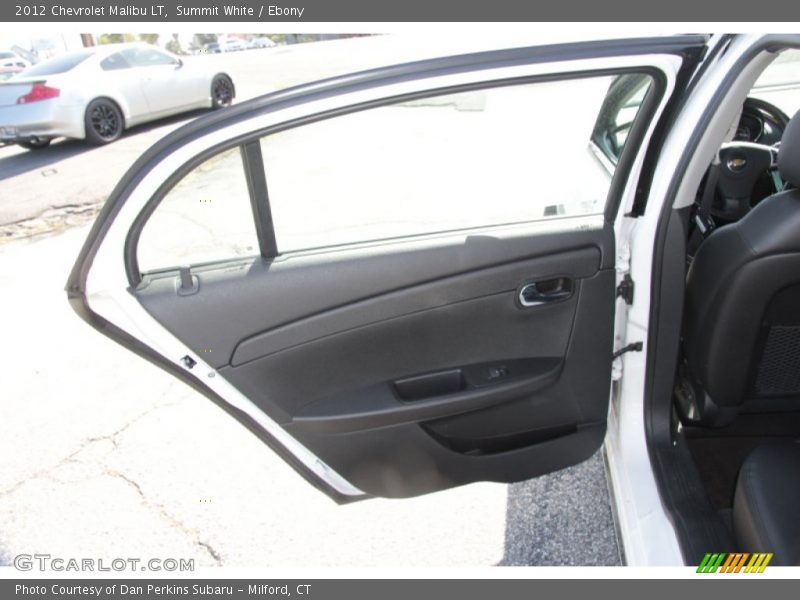 Summit White / Ebony 2012 Chevrolet Malibu LT