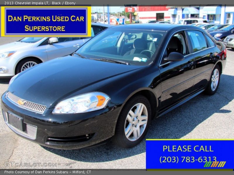 Black / Ebony 2013 Chevrolet Impala LT