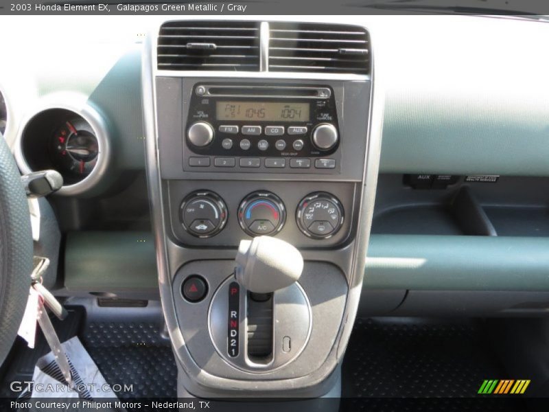 Galapagos Green Metallic / Gray 2003 Honda Element EX