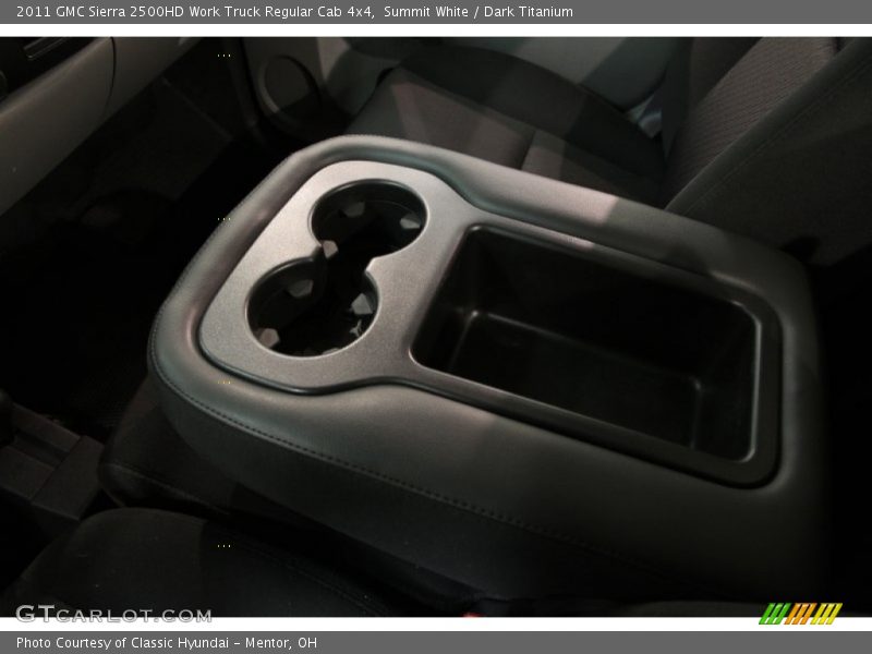 Summit White / Dark Titanium 2011 GMC Sierra 2500HD Work Truck Regular Cab 4x4
