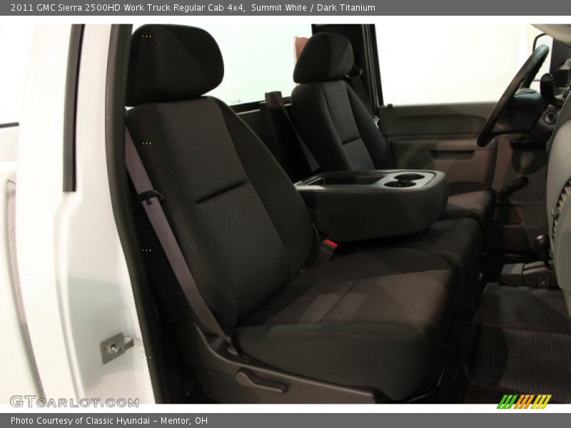 Summit White / Dark Titanium 2011 GMC Sierra 2500HD Work Truck Regular Cab 4x4