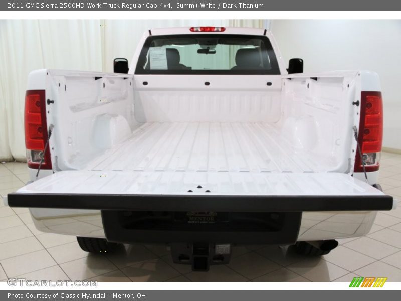 Summit White / Dark Titanium 2011 GMC Sierra 2500HD Work Truck Regular Cab 4x4