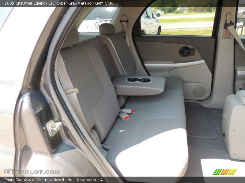 Cyber Gray Metallic / Light Gray 2009 Chevrolet Equinox LT