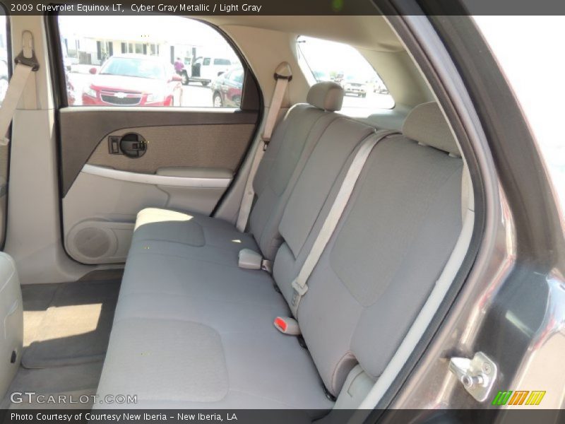 Cyber Gray Metallic / Light Gray 2009 Chevrolet Equinox LT