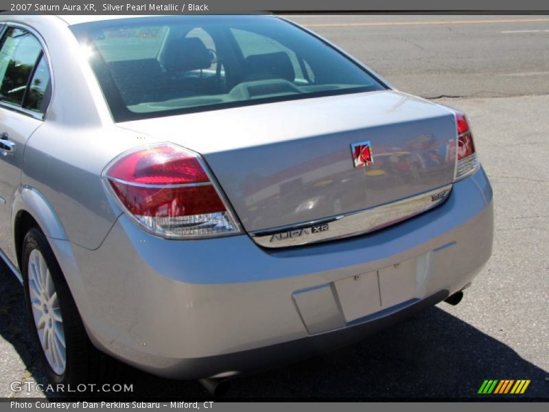 Silver Pearl Metallic / Black 2007 Saturn Aura XR