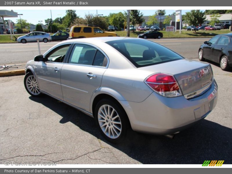 Silver Pearl Metallic / Black 2007 Saturn Aura XR