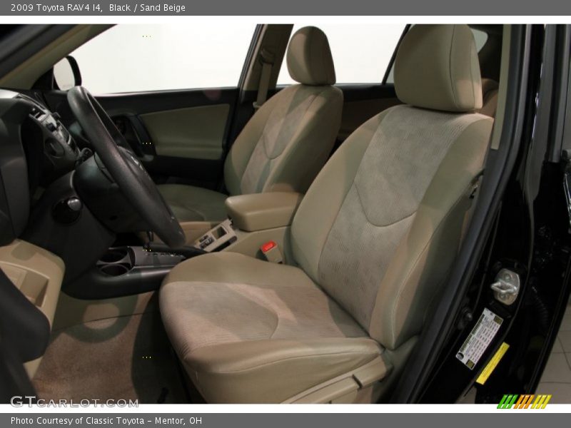 Black / Sand Beige 2009 Toyota RAV4 I4