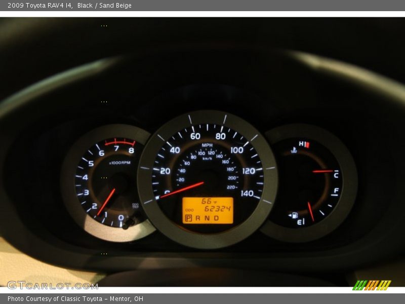 Black / Sand Beige 2009 Toyota RAV4 I4