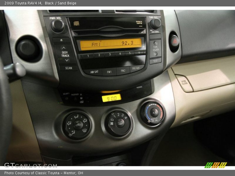 Black / Sand Beige 2009 Toyota RAV4 I4
