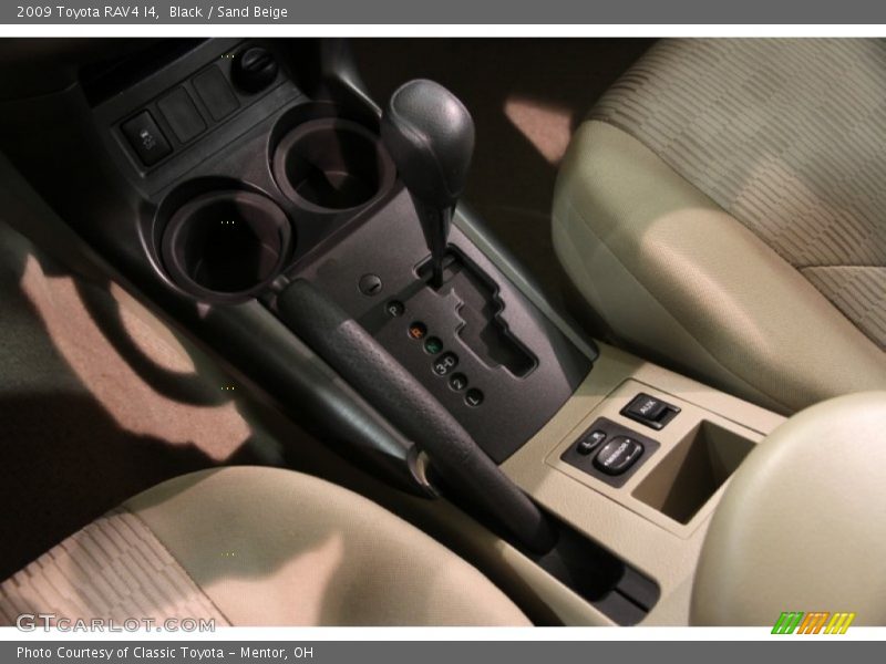 Black / Sand Beige 2009 Toyota RAV4 I4